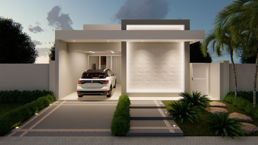 Modelo 02 - projeto de fachada