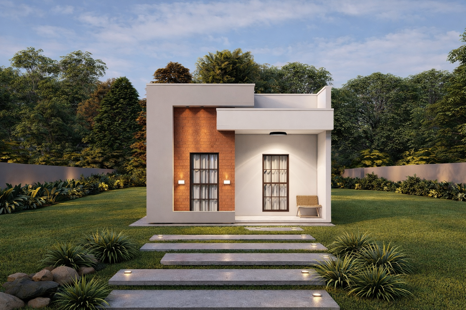 Modelo 03 - projeto de fachada