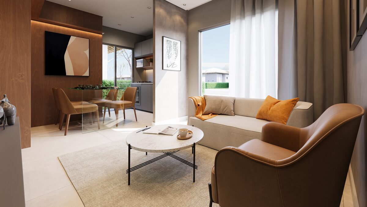 Interior - render interno