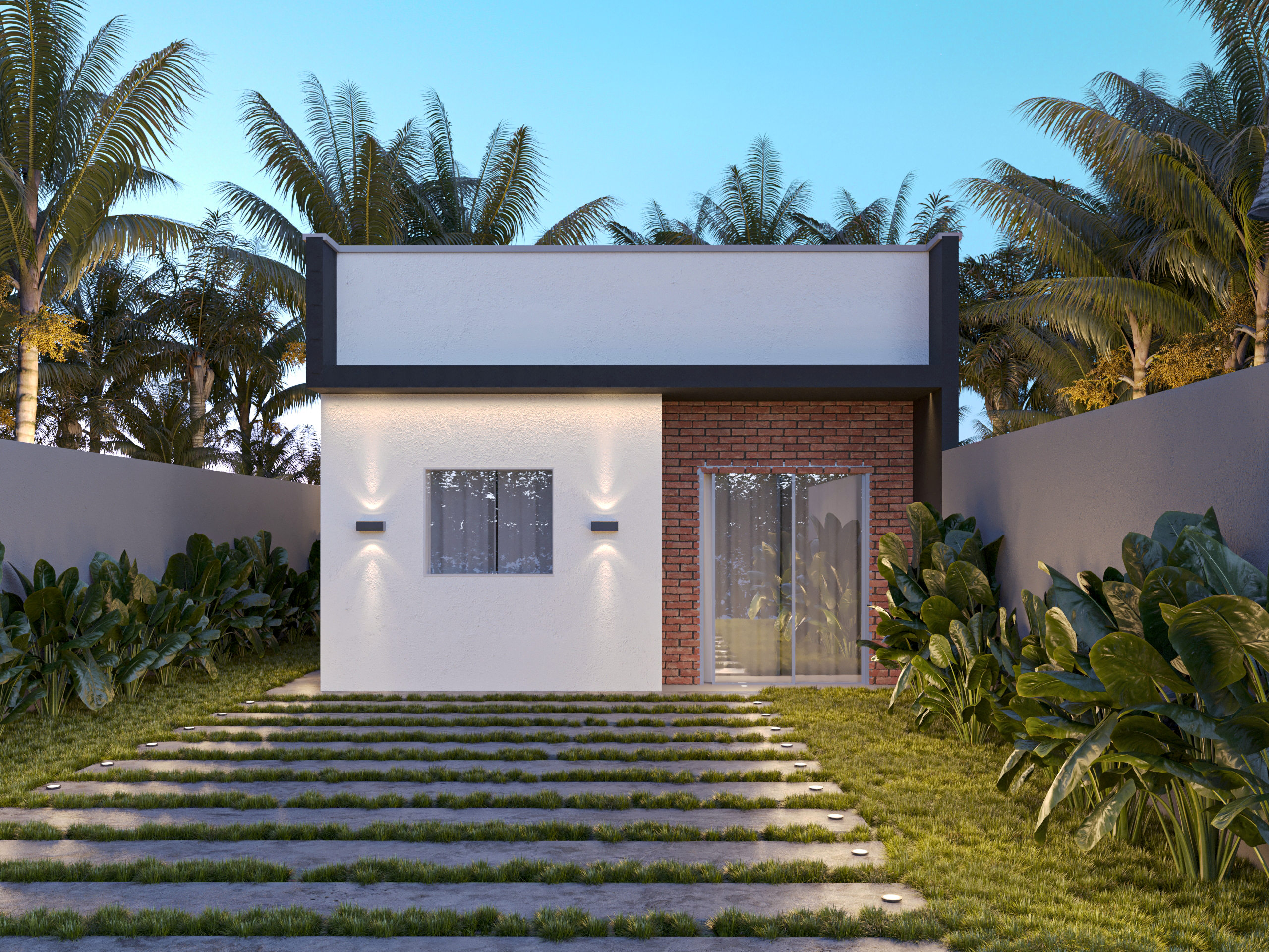 Modelo 09 - projeto de fachada