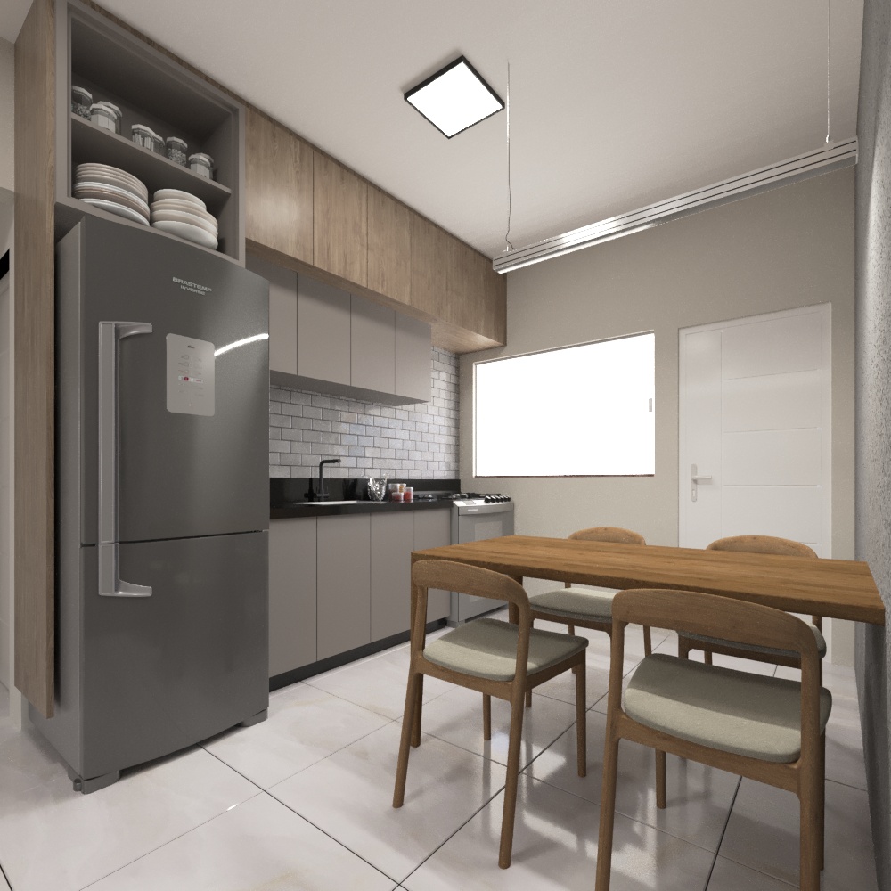Cozinha - render interno