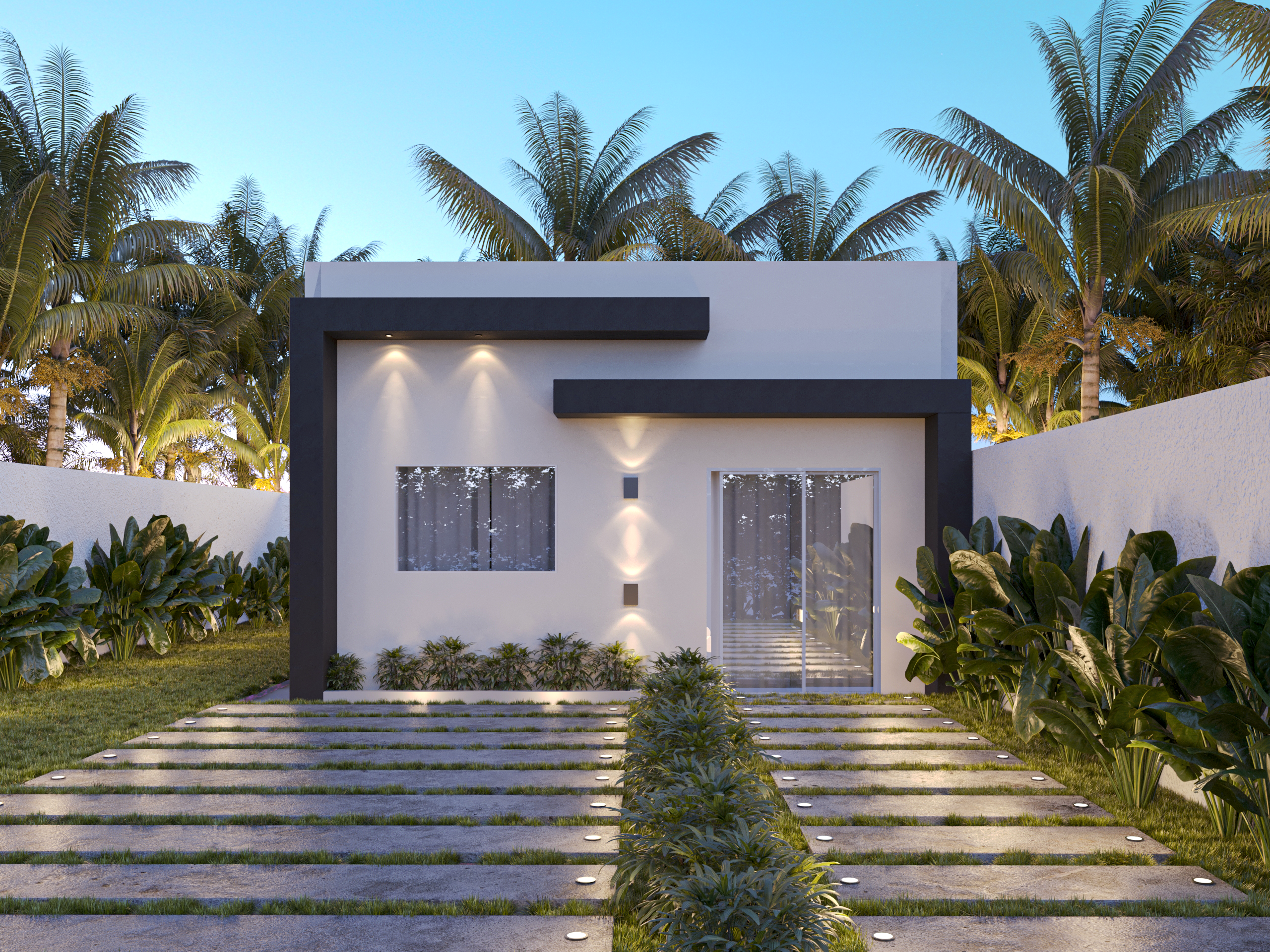 Modelo 08 - projeto de fachada