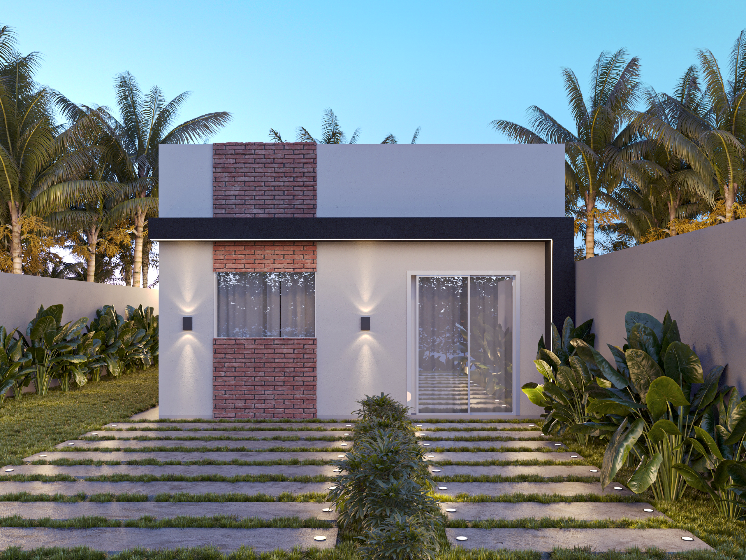 Modelo 07 - projeto de fachada