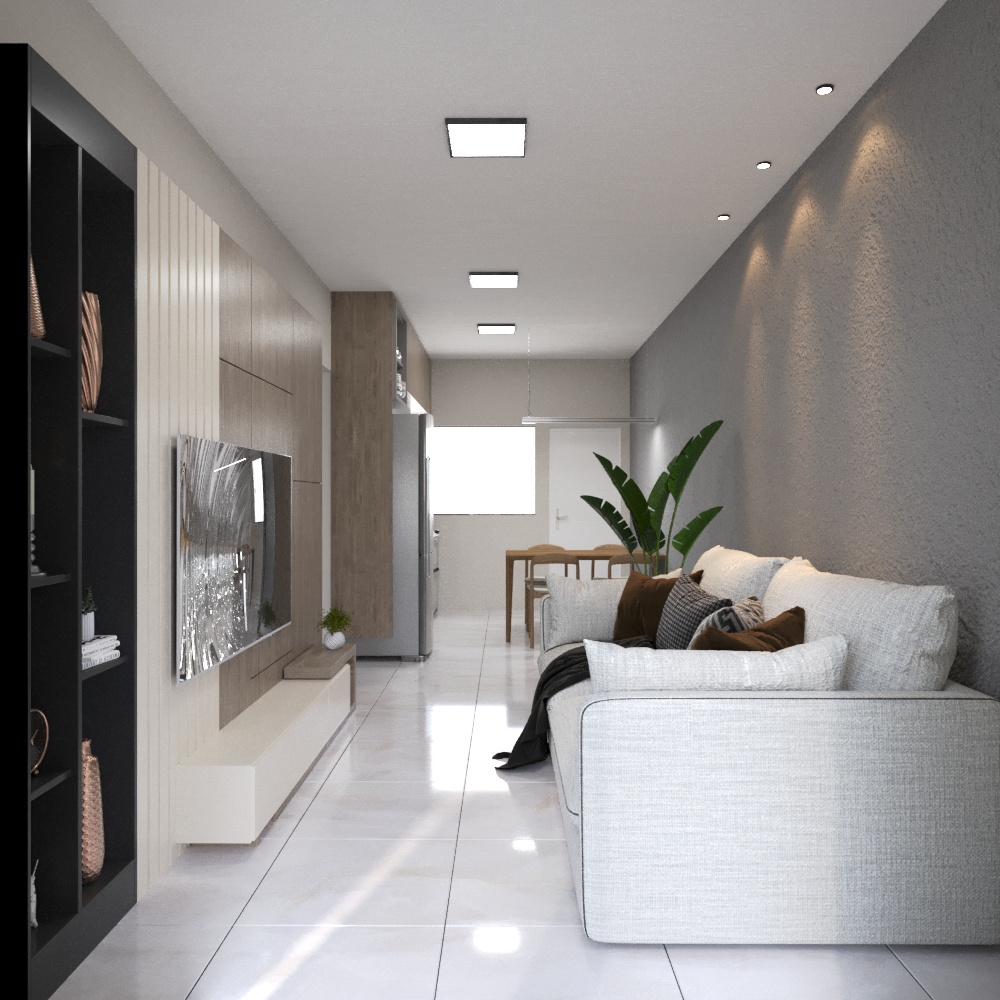 Sala - render interno